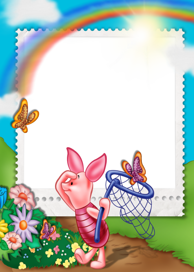 Winnie the Pooh Free Printable Photo Frames. Oh My Fiesta! in english