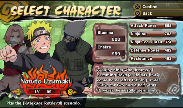 Naruto Shippuden: Legends Akatsuki Rising (USA) PSP ISO Screenshots #3