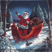 Schlitten Im Wald. Schweden