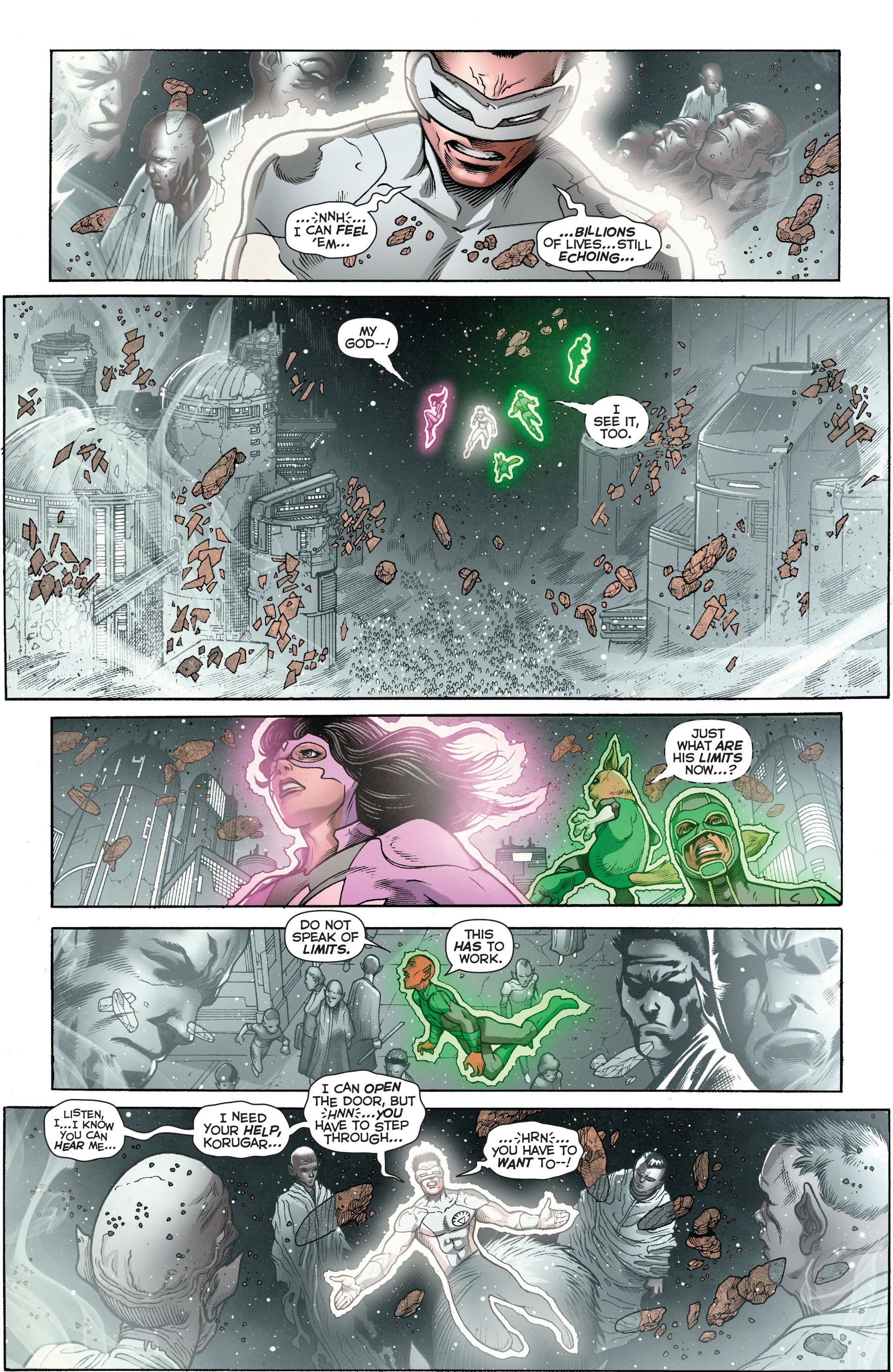 Read online Green Lantern: New Guardians comic -  Issue #19 - 16