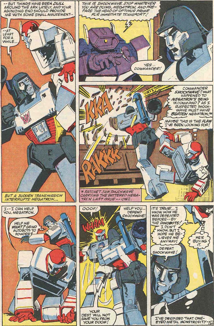 Read online The Transformers (1984) comic -  Issue #7 - 21