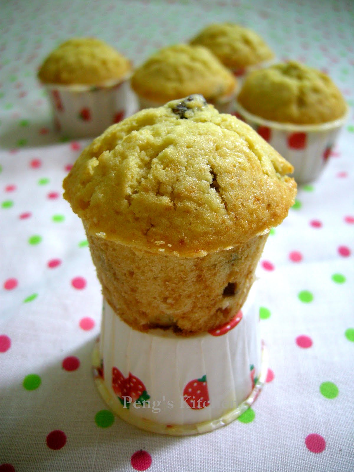 Peng's Kitchen Mixed Fruits Muffins