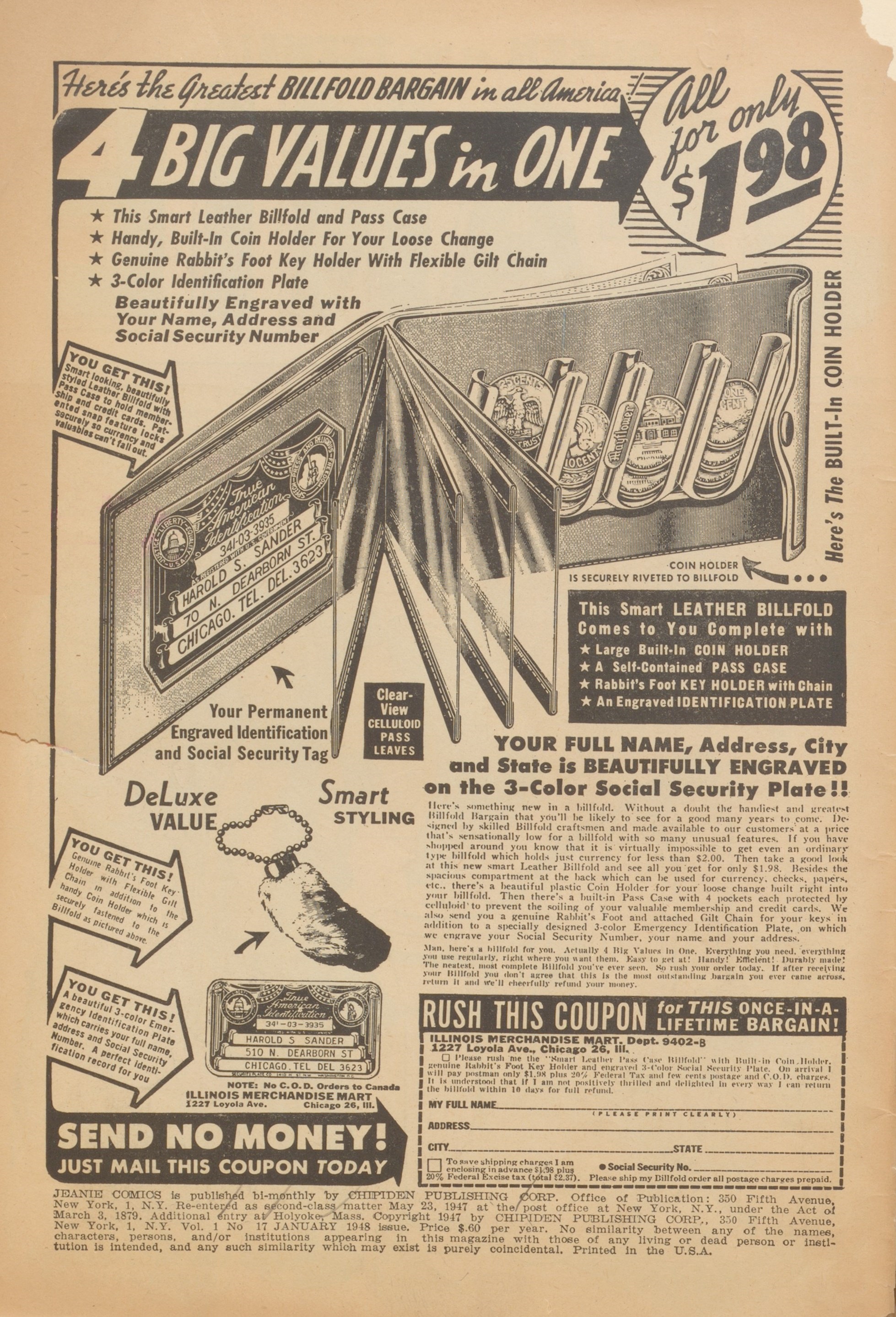 Read online Jeanie Comics comic -  Issue #17 - 2