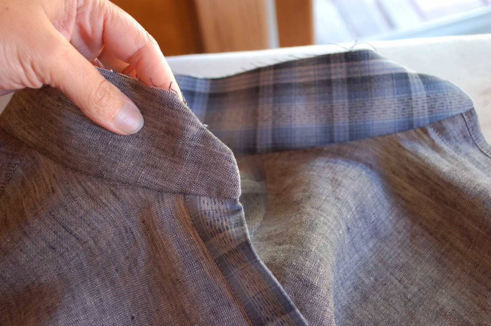 Whatever is on my mind today How I construct a collar with a collar stand