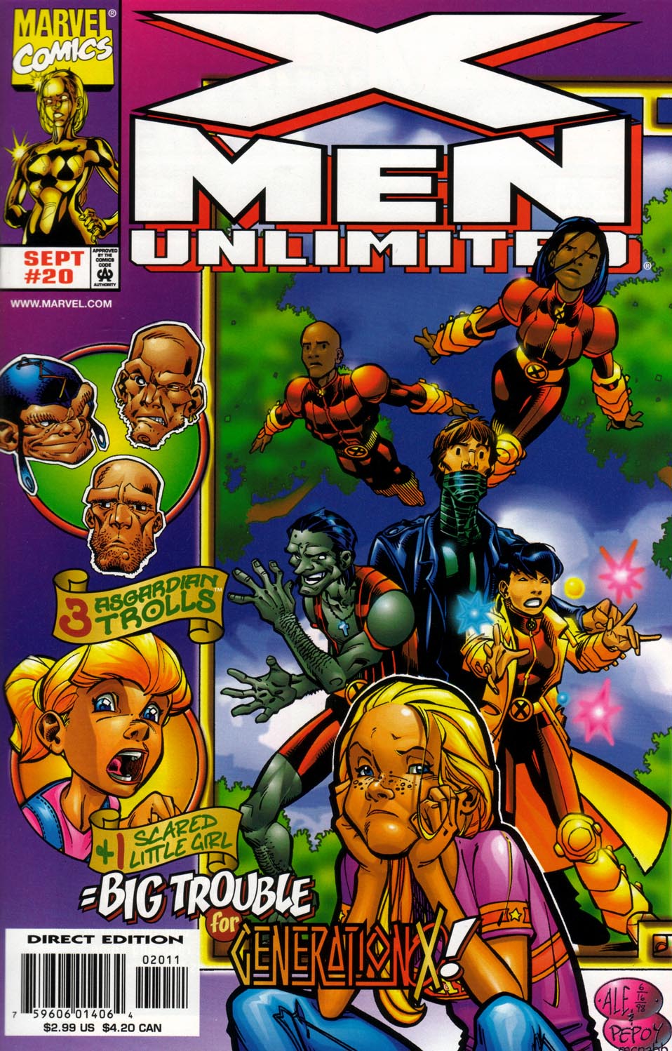 Read online X-Men Unlimited (1993) comic -  Issue #20 - 1