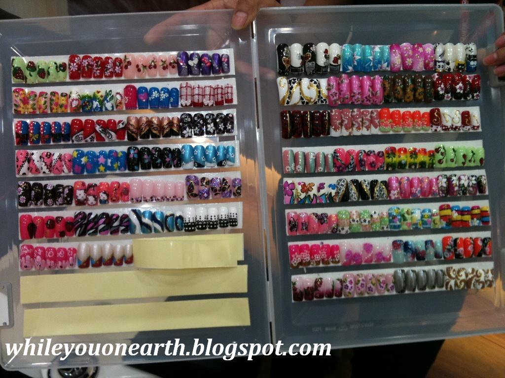 While you on earth.. Sassi Nails at Gandaria City