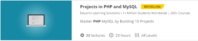 Projects in PHP and MySQL