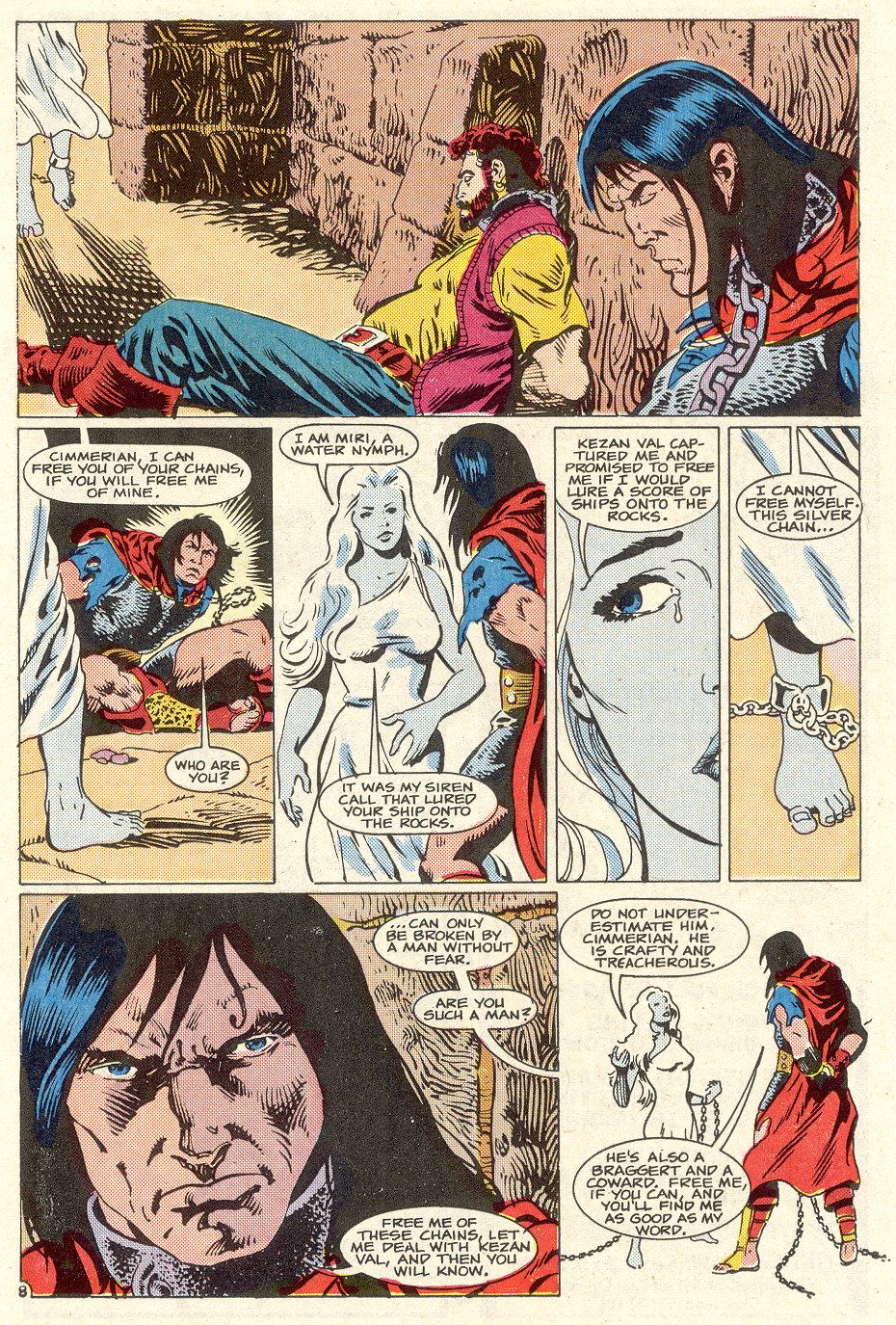 Read online Conan the Barbarian (1970) comic -  Issue #186 - 9