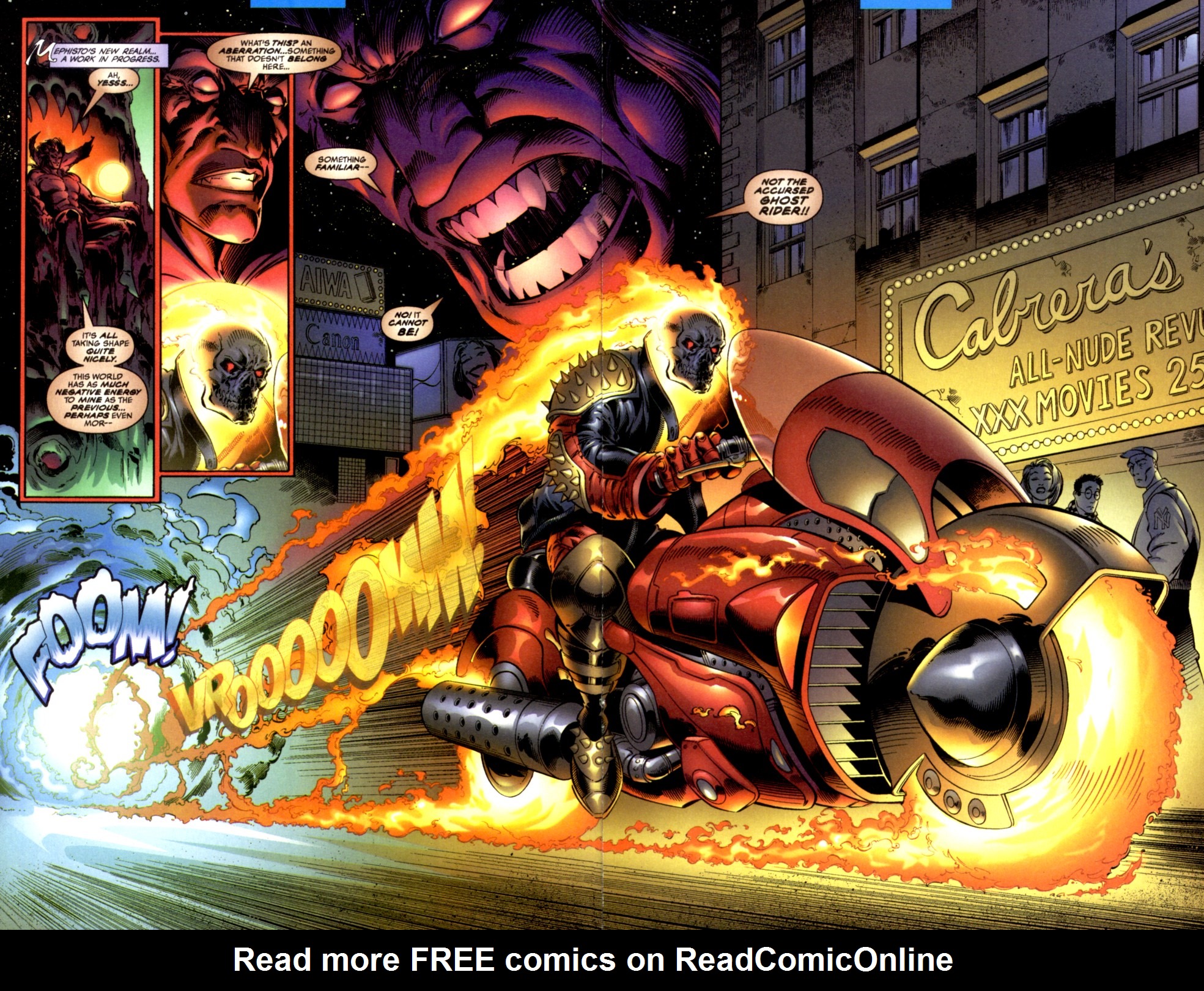 Read online Cyblade/Ghost Rider comic -  Issue # Full - 13