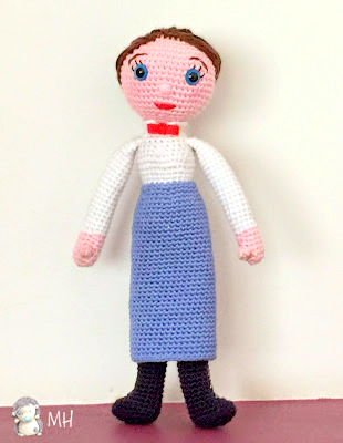 amigurumi Mary Poppins Free Crochet Pattern