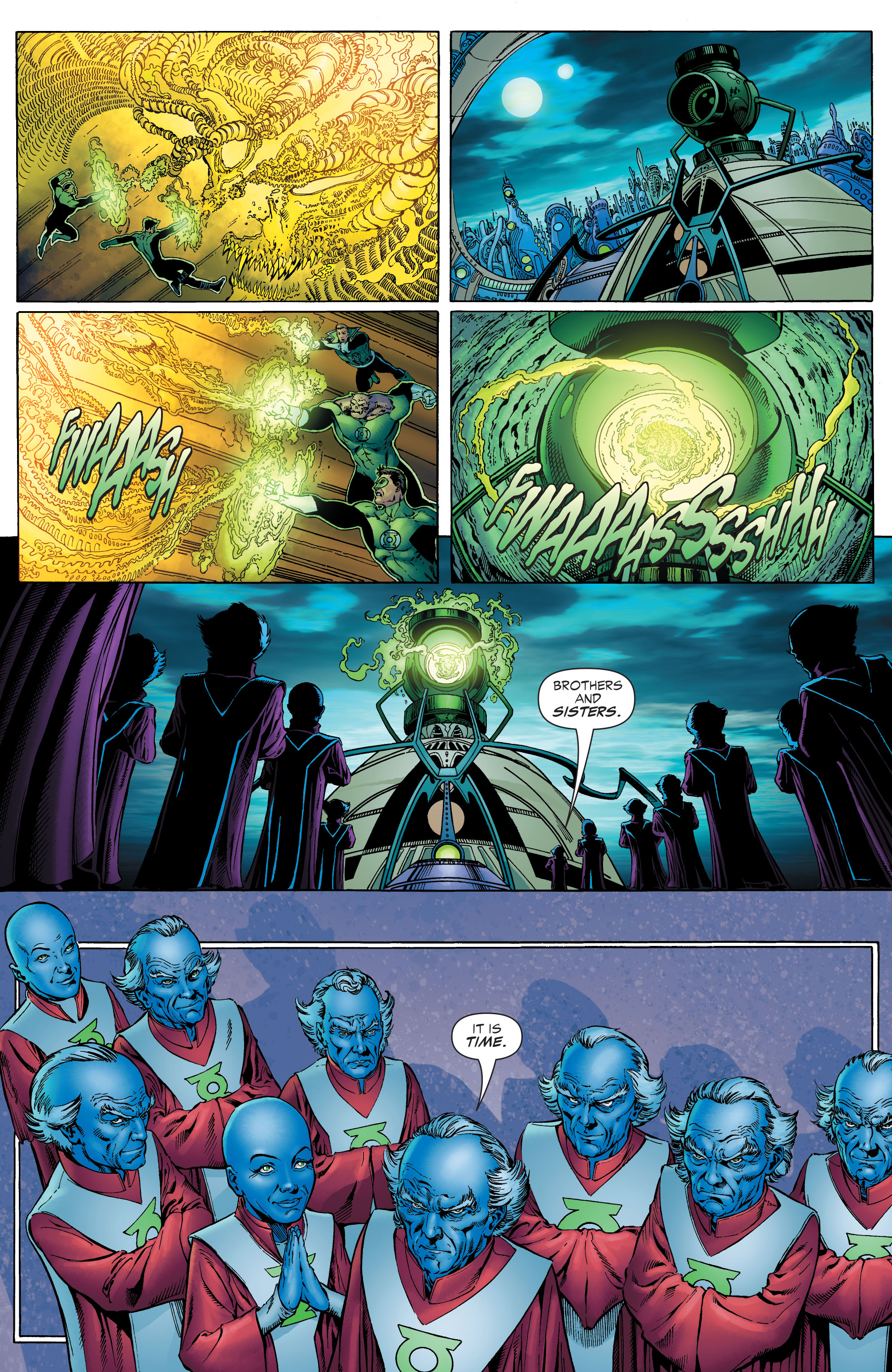 Read online Green Lantern: Rebirth comic -  Issue #6 - 13