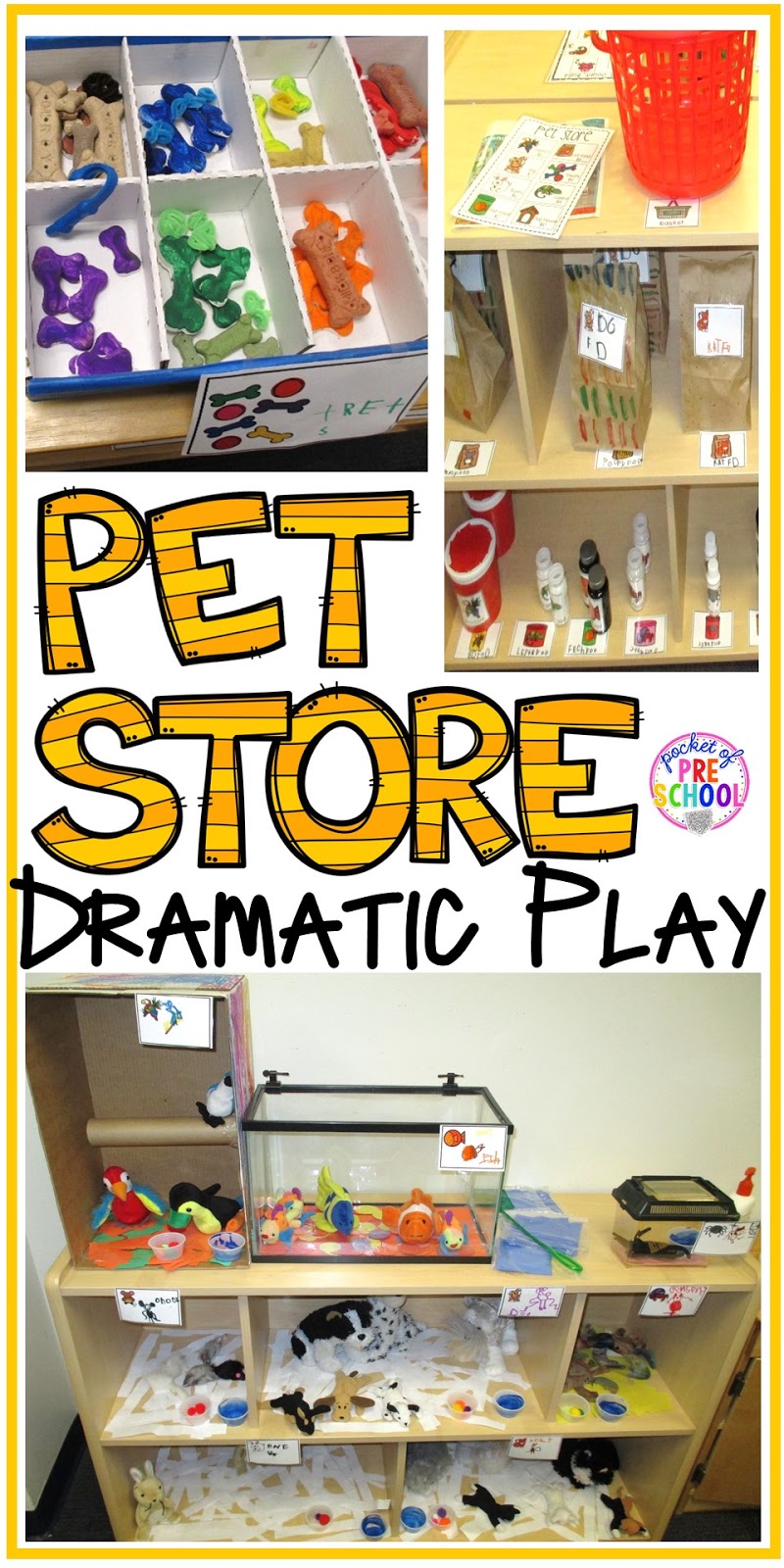 Pet Shop Dramatic Play Free Printables