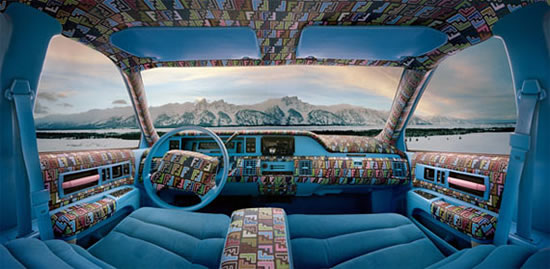 The Luxuriest Moment: Louis Vuitton, Burberry and Fendi Theme Car
