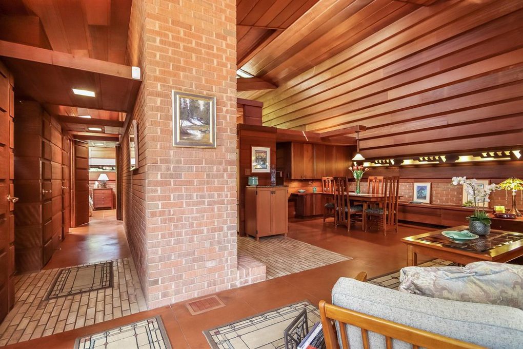 Haddock House for Sale Designed by Frank Lloyd Wright in 1939 Most