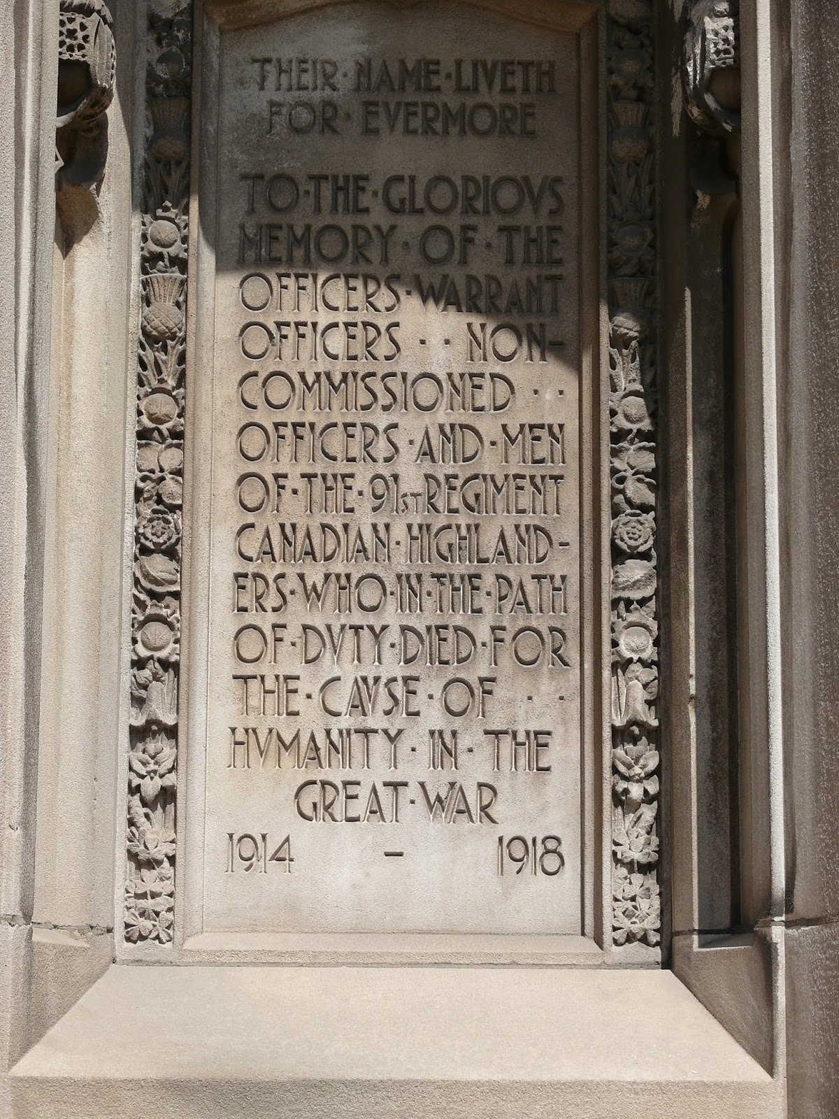 Ontario War Memorials Hamilton LtCol.John Weir Foote Armoury