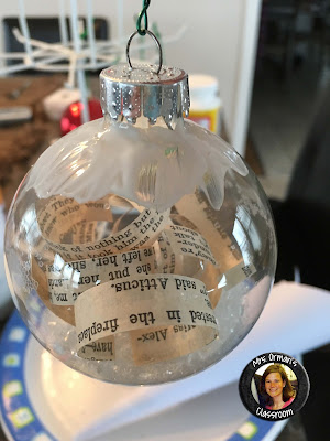 Literature-Inspired Ornaments  www.traceeorman.com