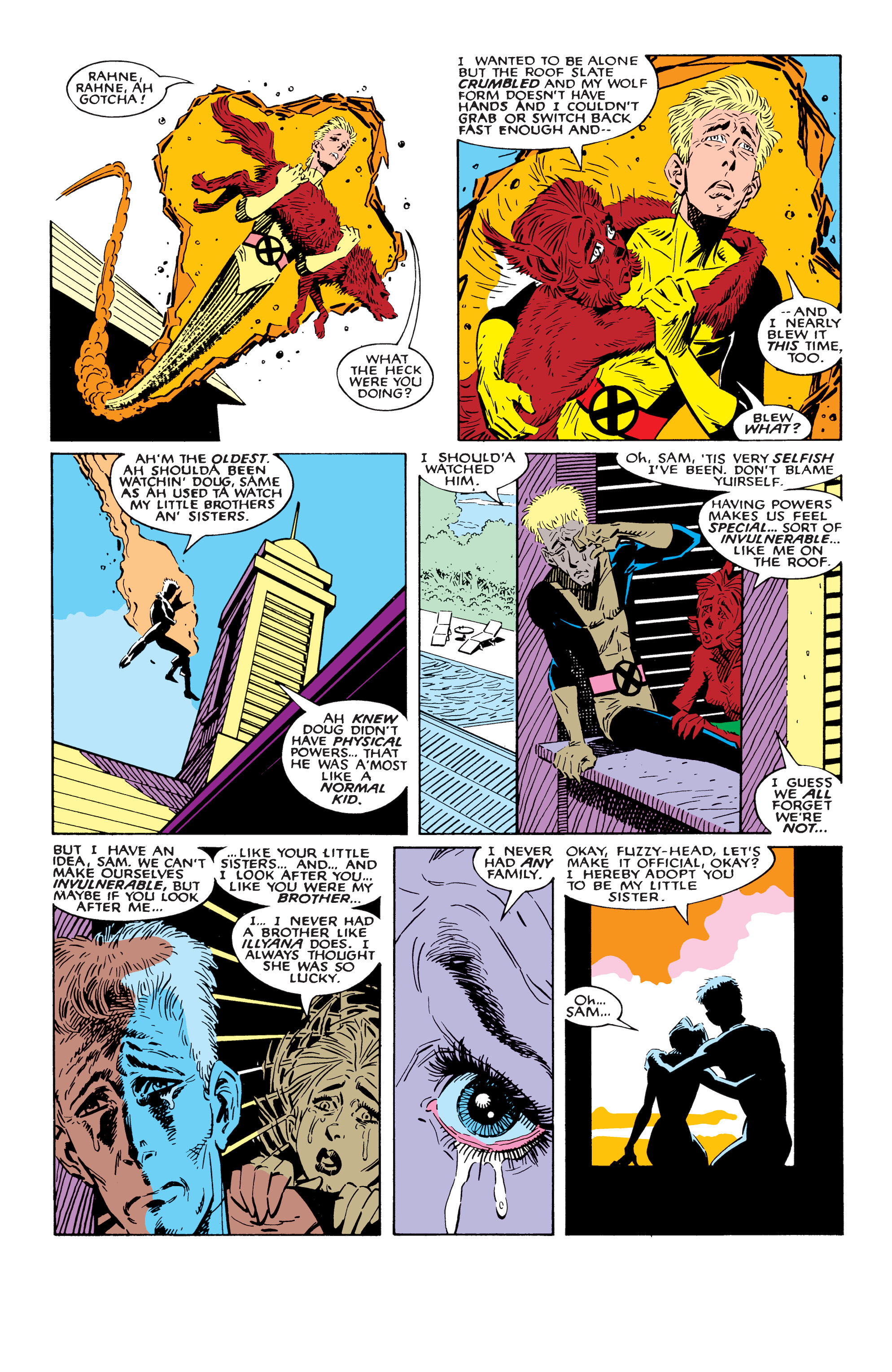 Read online X-Men Milestones: Fall of the Mutants comic -  Issue # TPB (Part 2) - 69