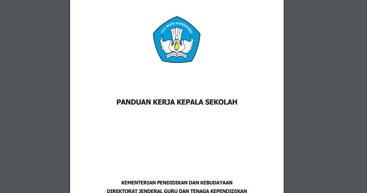 Download Buku Panduan Kerja Kepala Sekolah Komunitas Smk Kabupaten Grobogan