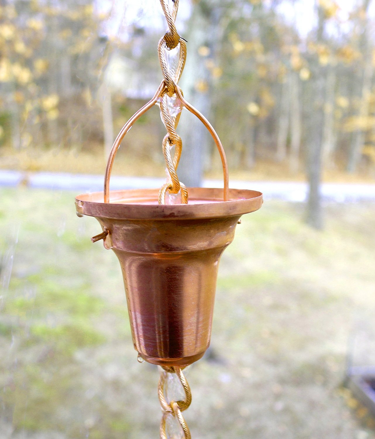 The Minister's Wife Beautiful Copper Rain Chain From Marragon