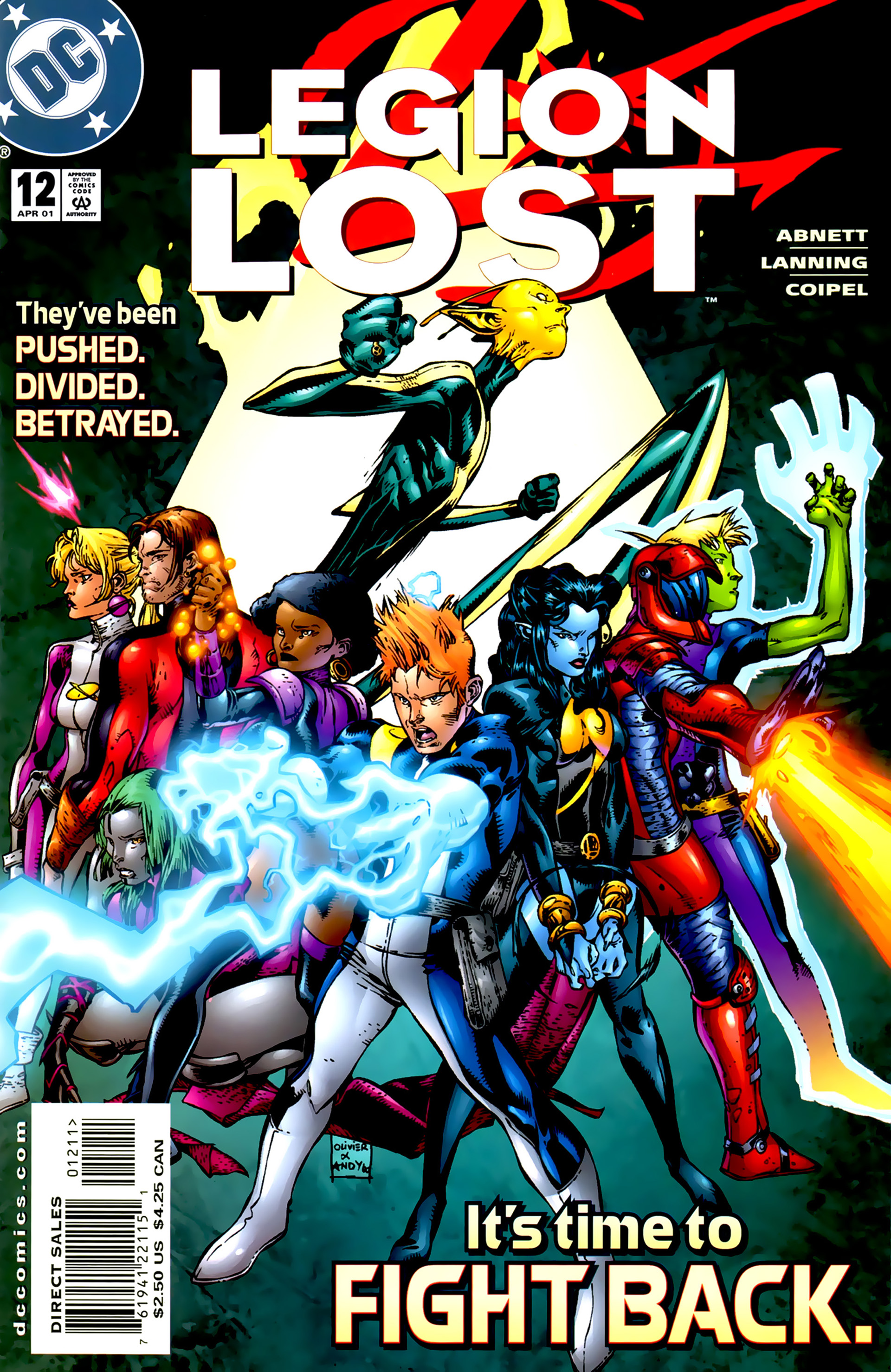 Read online Legion Lost (2000) comic -  Issue #12 - 1