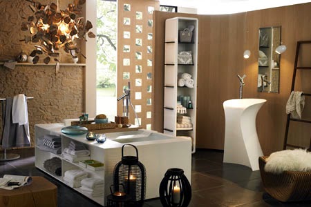 Baños en colores neutros - Colores en Casa