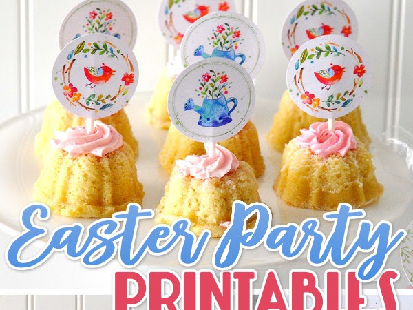 Easter Party Printables by Teepee Girl!