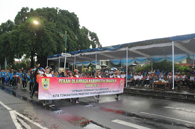 UPACARA PEMBUKAAN PORKAB II KAB. SRAGEN UPACARA PEMBUKAAN PORKAB II KAB. SRAGEN