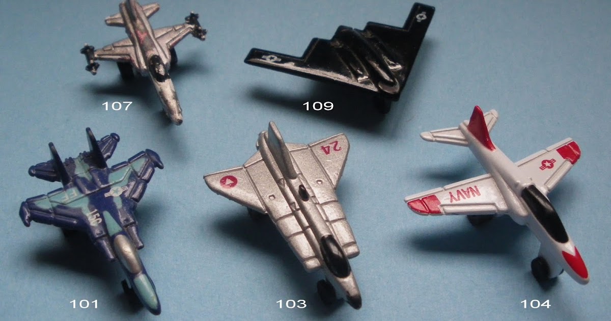 Toys from the Past 273 PANINI MILITARY JETS (DIECAST MICRO
