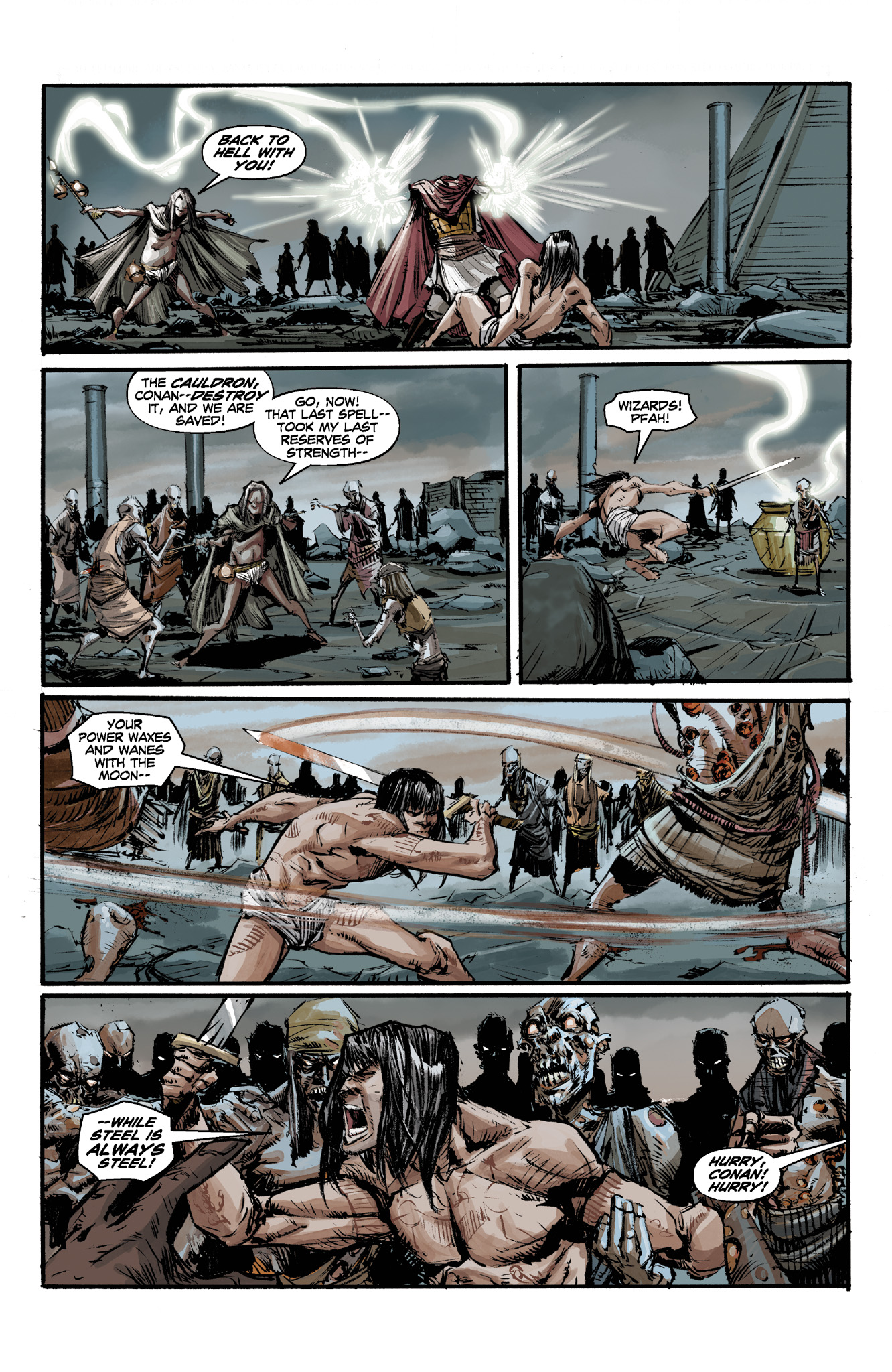 Read online Conan the Avenger comic -  Issue #2 - 16