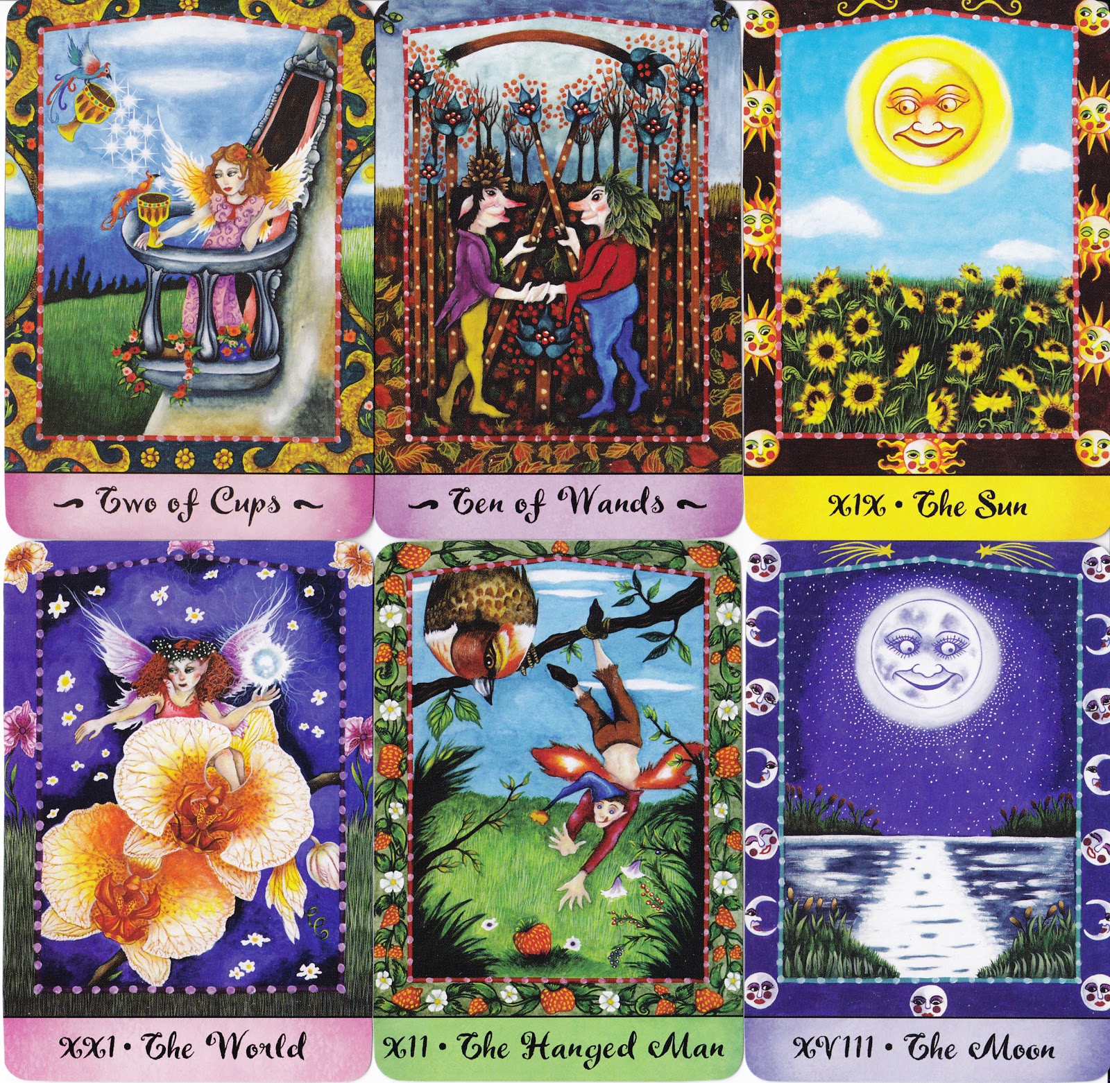 Rowan Tarot The Faerie Tarot New Deck Exercise