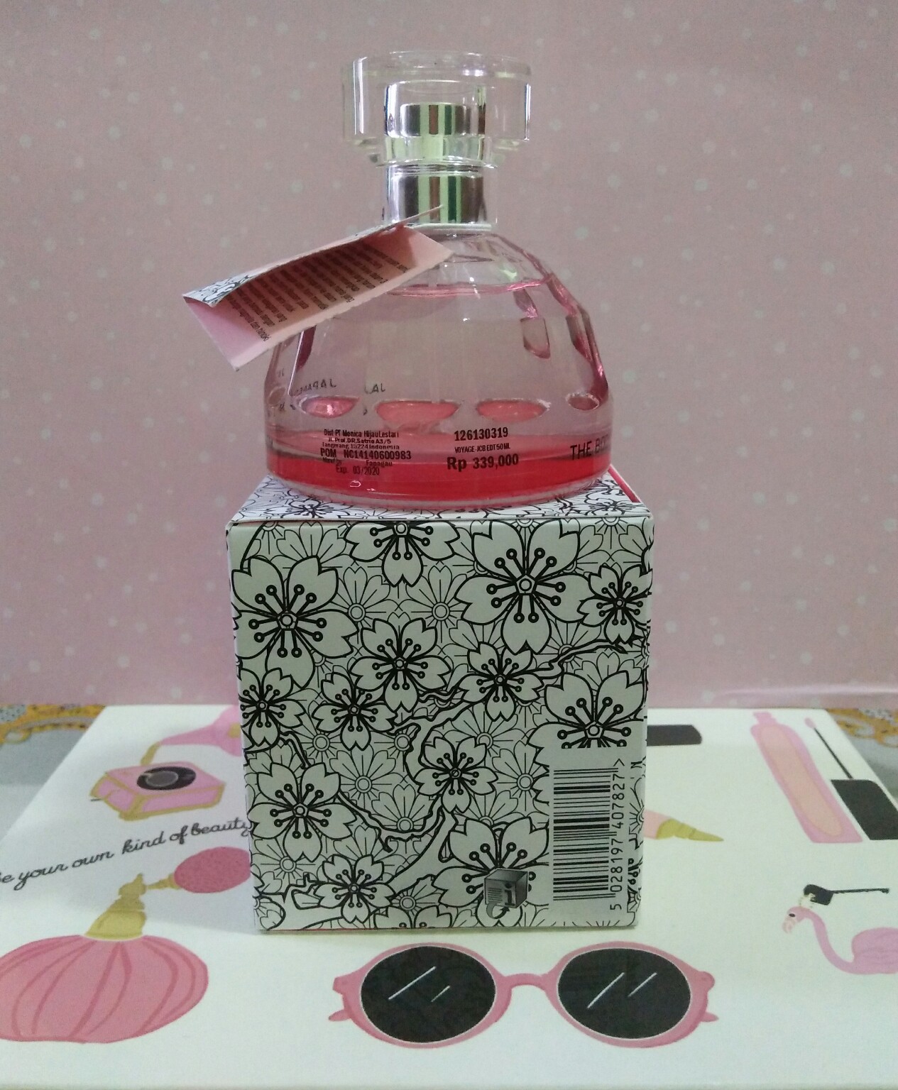 Review Japanese Cherry Blossom EDT by The Body Shop Fun Beauty Traveler