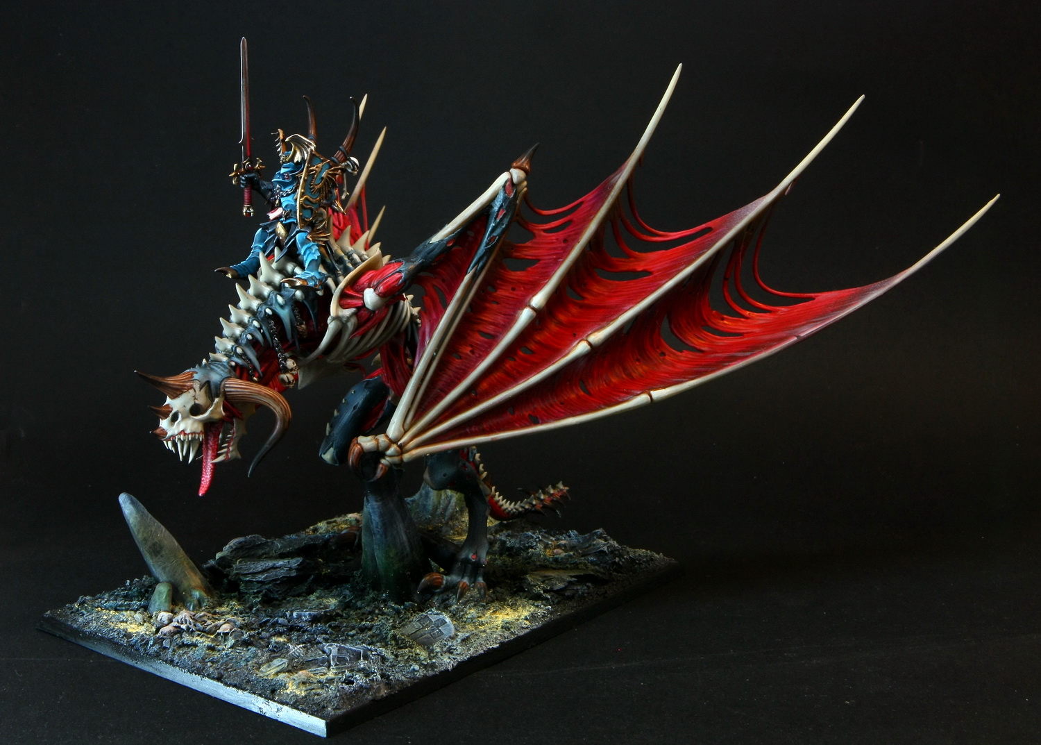 HopeRiver's Valley Vampire Lord on Zombie Dragon