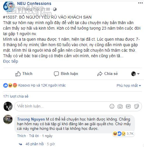 Tâm sự của cô gái bị bố chồng "hụt" rủ vào khách sạn Tâm sự của cô gái bị bố chồng "hụt" rủ vào khách sạn