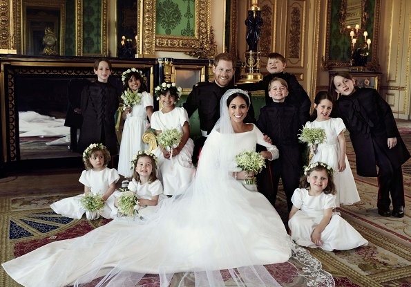 New Photos of The Duke and Duchess of Sussex, Princess Charlotte, Prince George, Kate Middleton, Meghan Markle, Queen Elizabeth