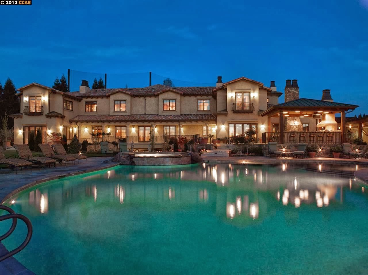 Eileen's Home Design 22,000,000 Mansion For Sale in Danville, CA