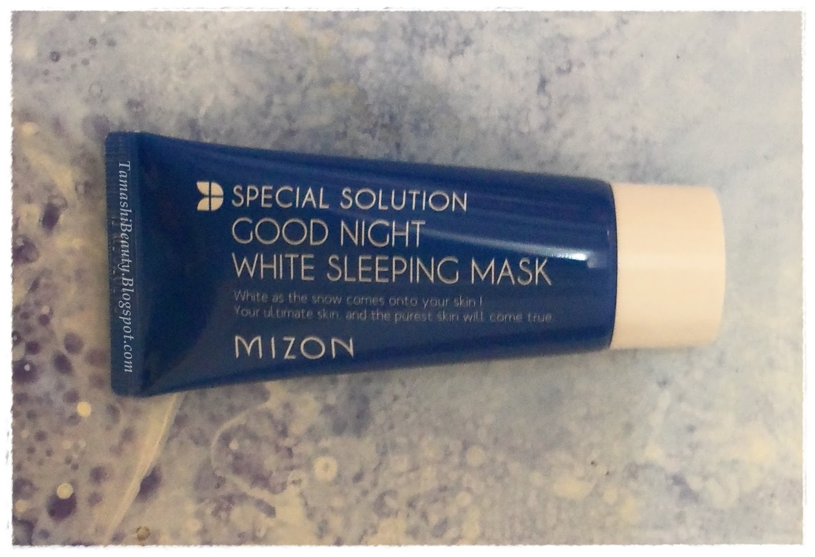 MIZON. Good night white sleeping mask, (Review) mascarilla para dormir.