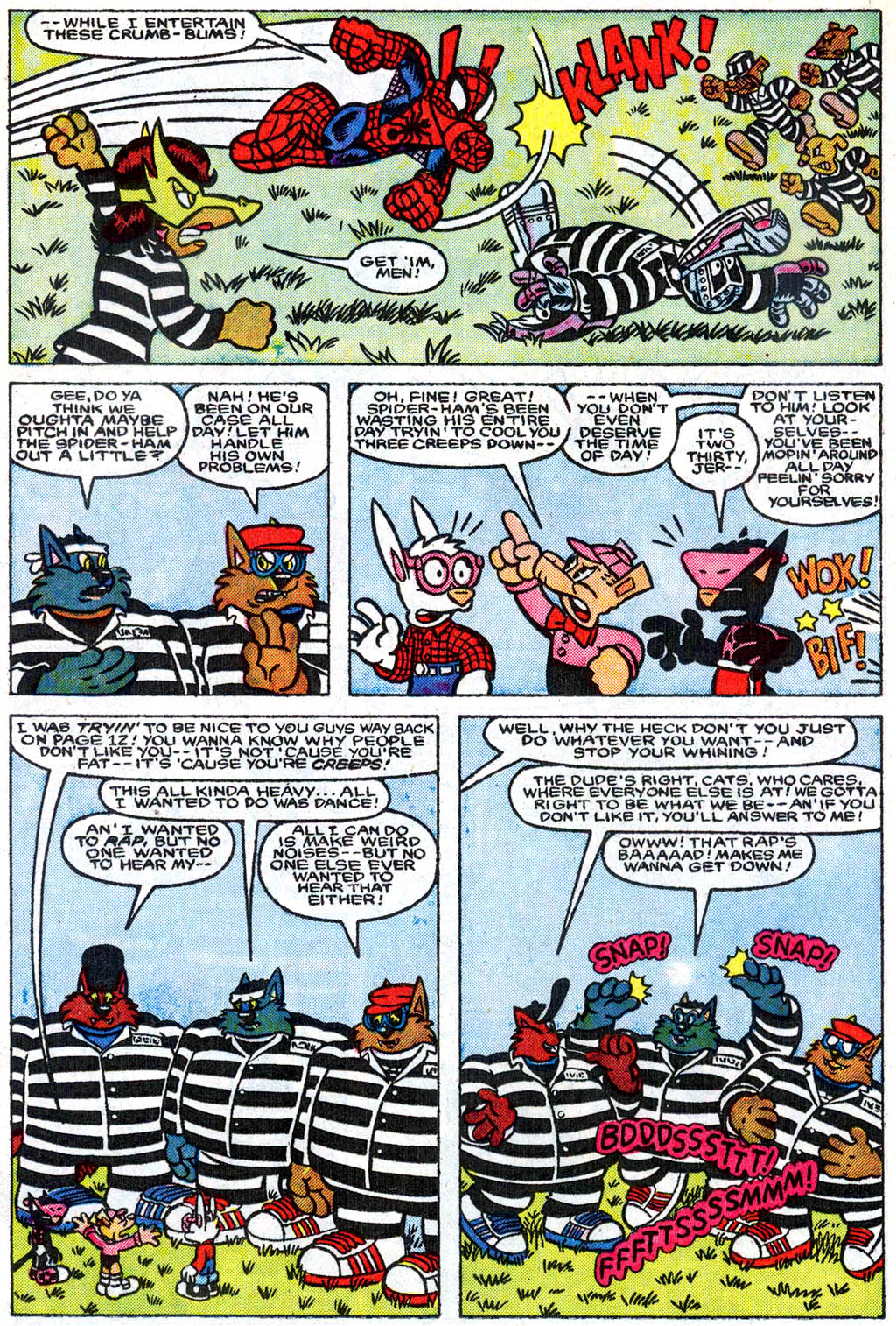 Read online Peter Porker, The Spectacular Spider-Ham comic -  Issue #17 - 17