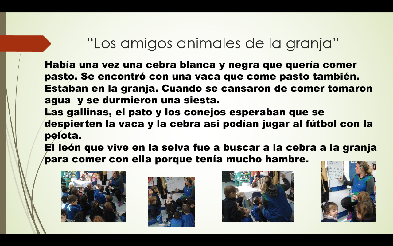 EL PATIO DE JARDIN: "Relacionando espacios"- Sala de 3 T.M