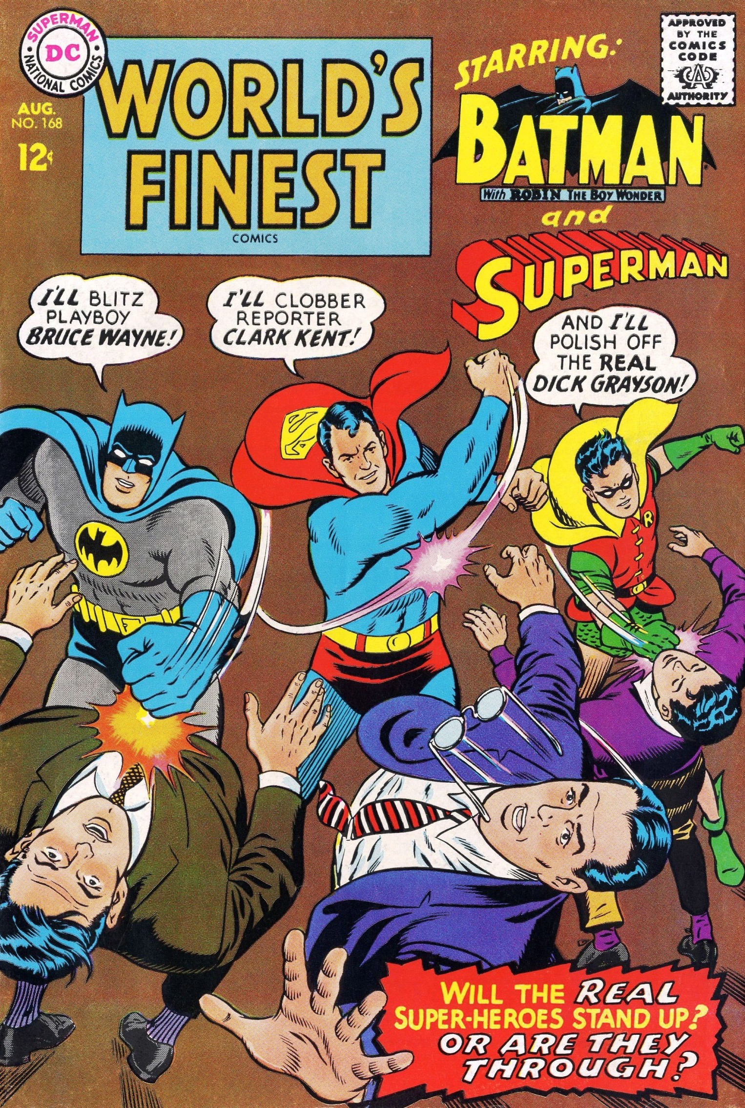 Read online World's Finest Comics comic -  Issue #168 - 1