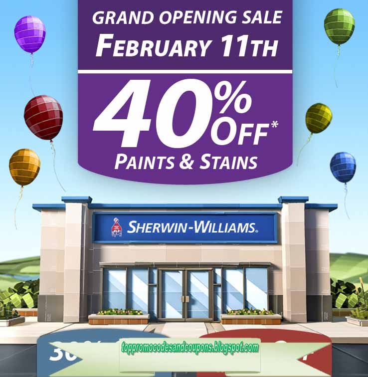 Free Promo Codes and Coupons 2021 Sherwin Williams Coupons