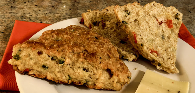 Buttermilk Scones with Cheese & Peppers