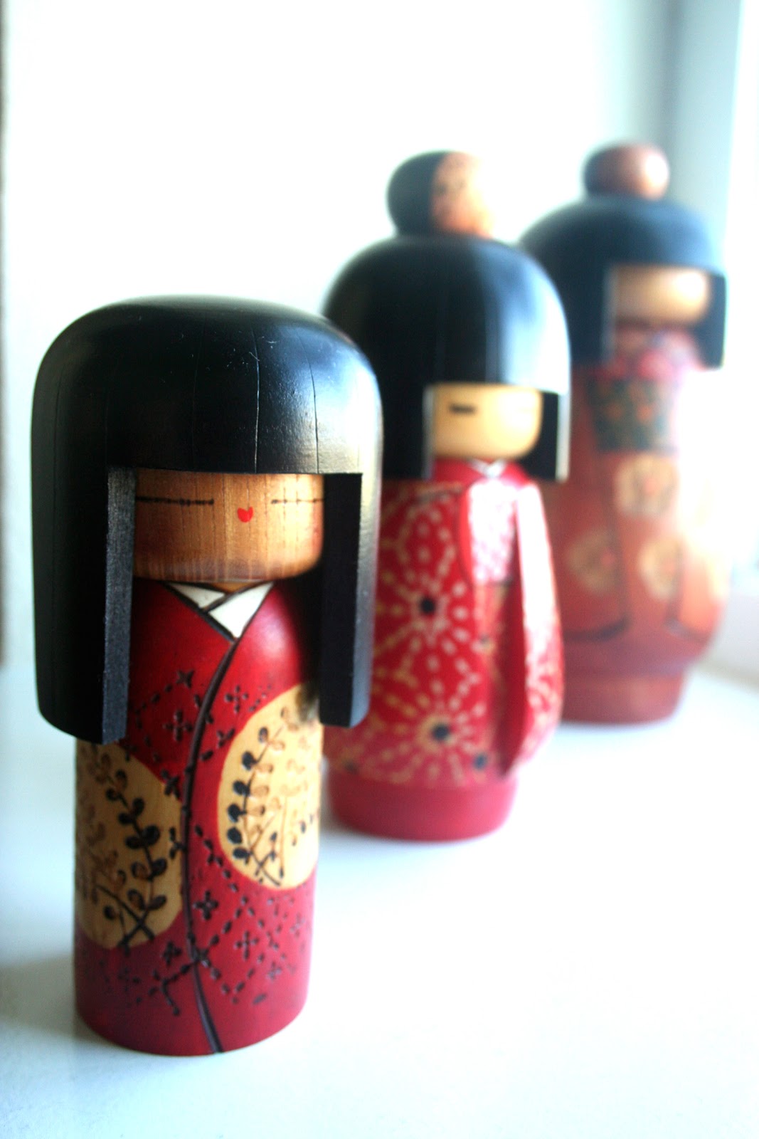 2024 Vintage Kokeshi Dolls