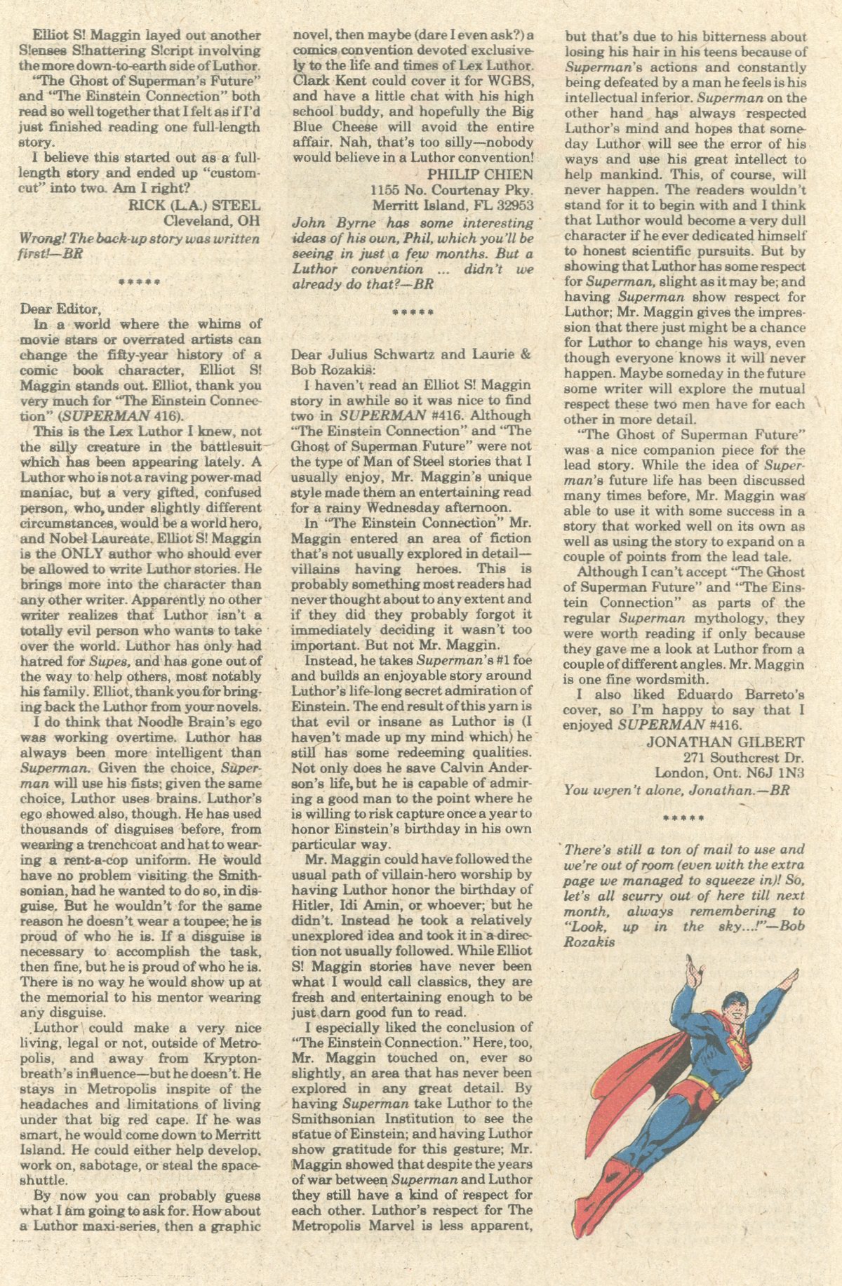 Read online Superman (1939) comic -  Issue #420 - 34
