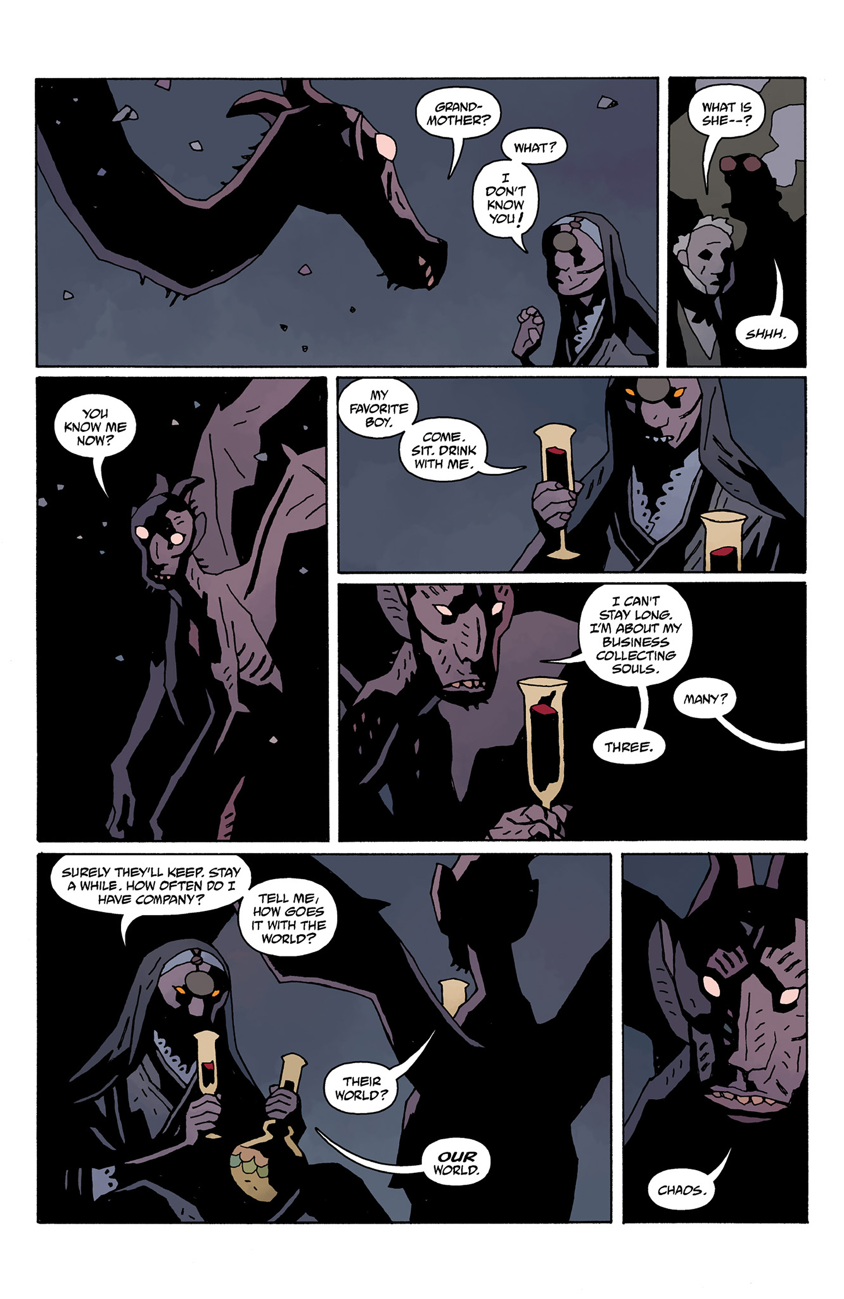 Read online Hellboy In Hell comic -  Issue #5 - 17