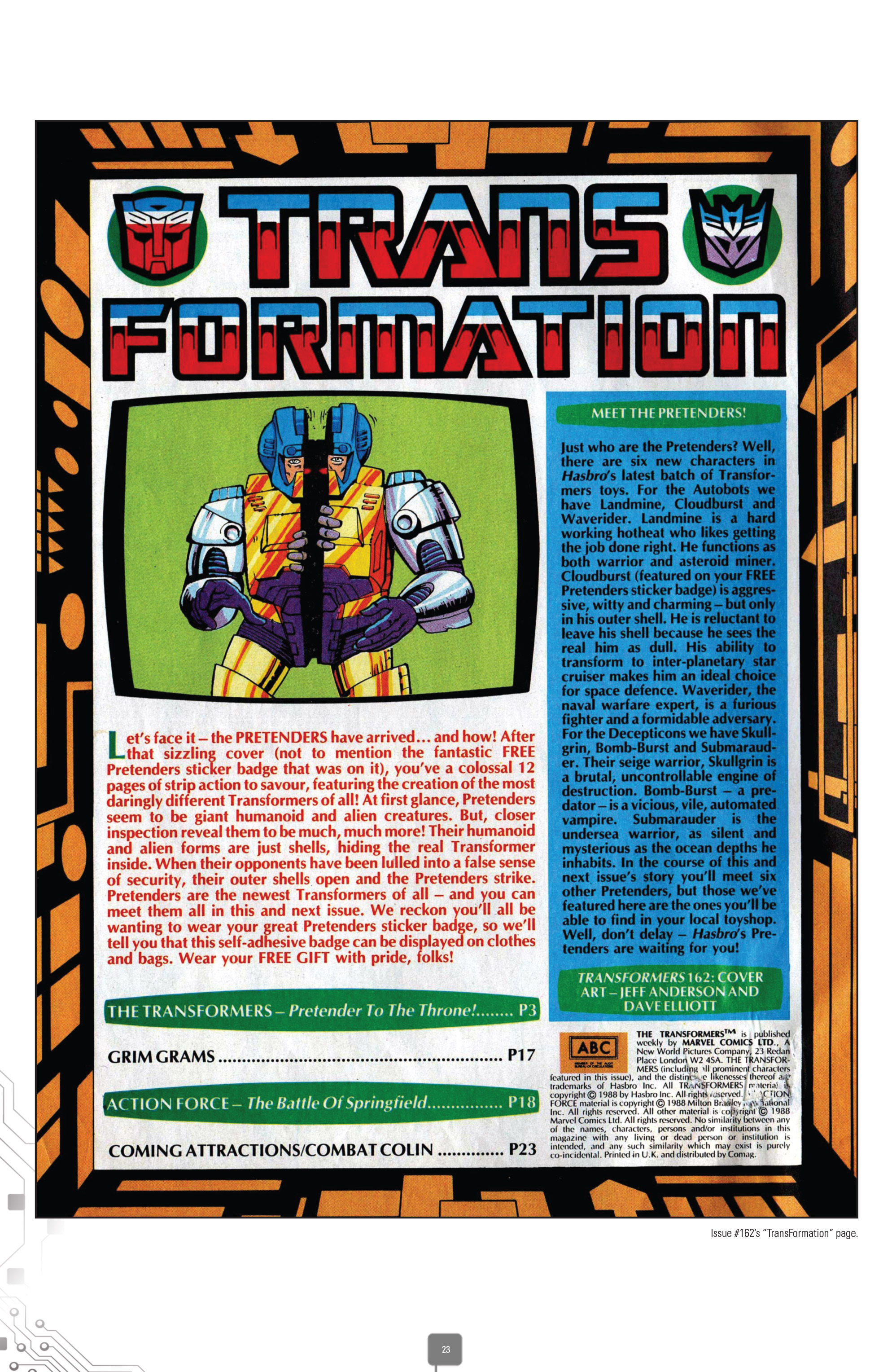 Read online The Transformers Classics UK comic -  Issue # TPB 5 - 25