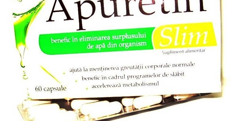Apuretin Slim - 60 cps, Pret: 