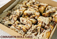 Cinnamon Roll Cake