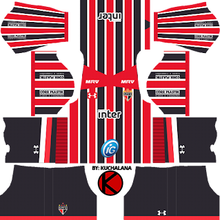 Sao Paulo FC 2017/18 - Dream League Soccer Kits