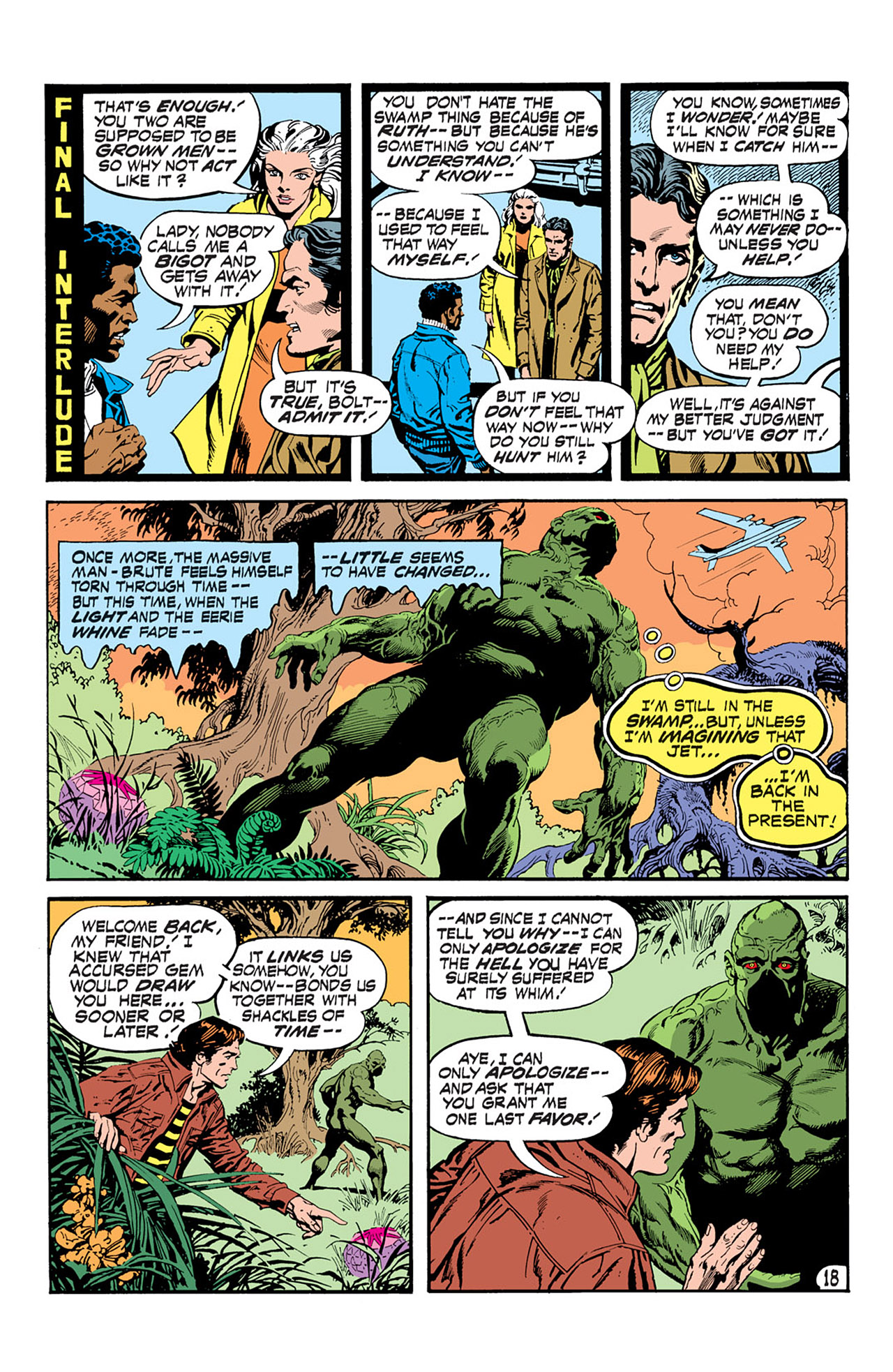 Read online Swamp Thing (1972) comic -  Issue #12 - 19