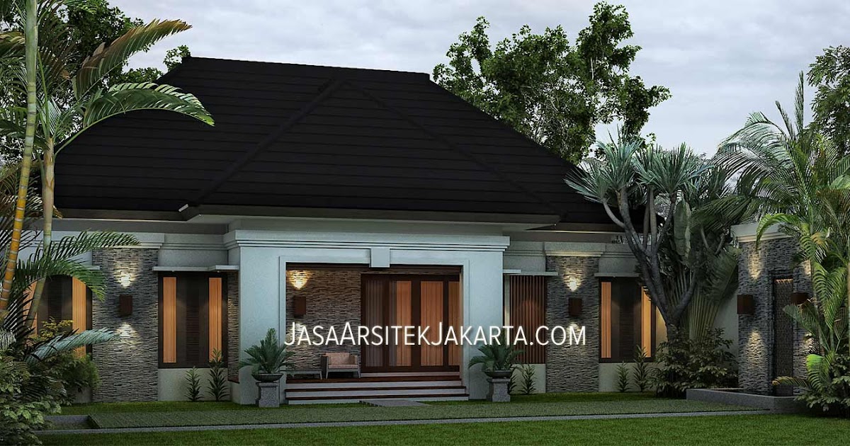 Desain Rumah Bp Arsyad Luas 240m2 Jasa Arsitek Jakarta
